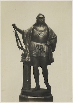 Jiří z Poděbrad socha